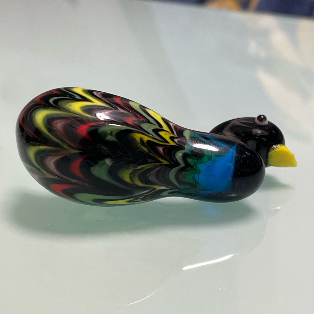 ❄️Sale❄️
 Vintage Murag
no Italy Colorful Glass Bird duck mini - Picture 4 of 10